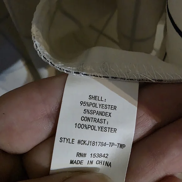 MELLODAY White and Black Grid Blazer - Picture 4 of 4